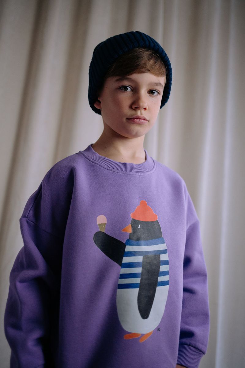 WADDLES PINGUIN SWEATER LAVENDER LUXE