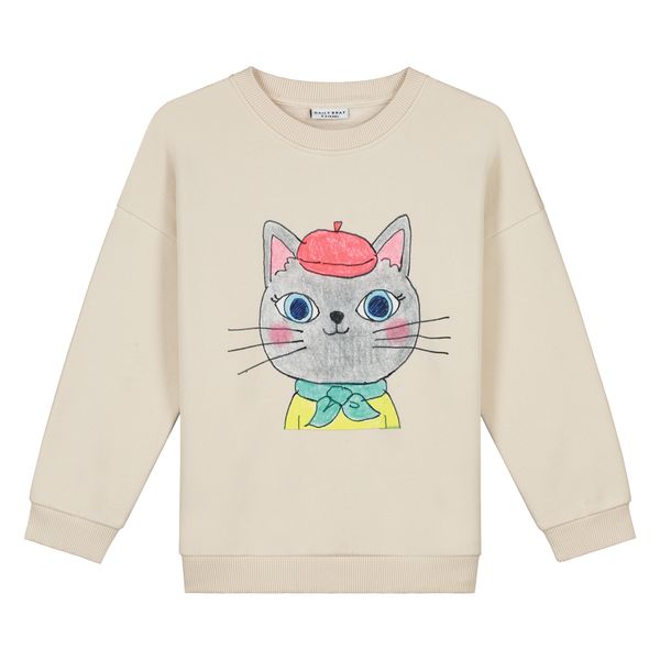 DOLLY PURRTON SWEATER PEARLED IVORY