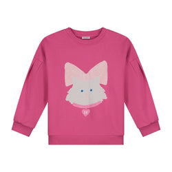 KITTY CAT  SWEATER ROSY REBEL