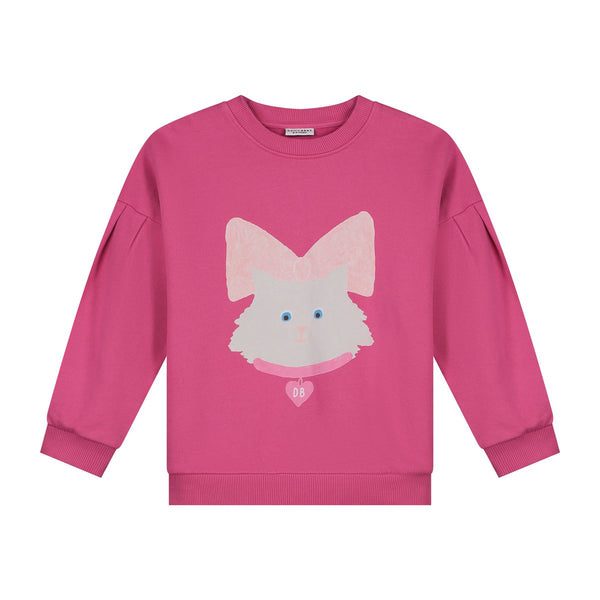 KITTY CAT  SWEATER ROSY REBEL