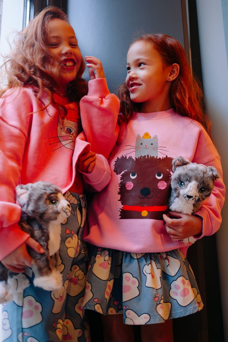 MEOWSIE SWEATER ROSE RADIANCE