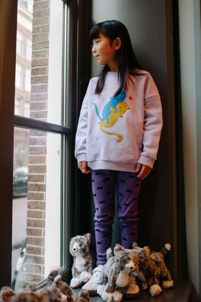 MCSNUGGLES SWEATER CUDDLE PUDDLE LILAC