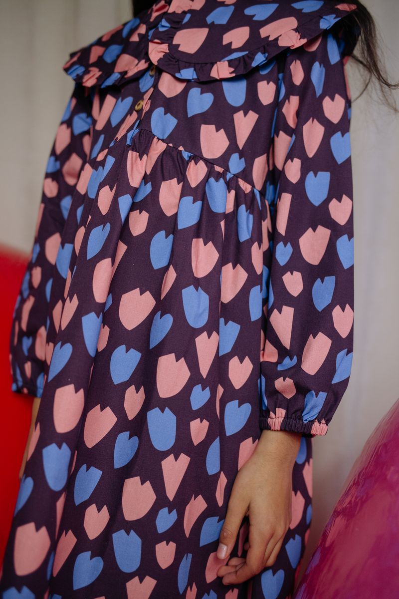 GLOSSY HEART DRESS SWEETHEARTS