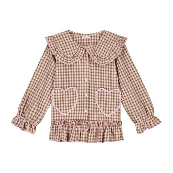 SNUGGLEPUF HEART TOP ROSEWOOD