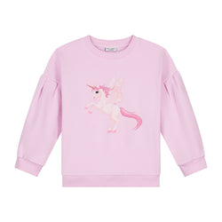 MARSHMALLOW UNICORN SWEATER FLUFFY PINK