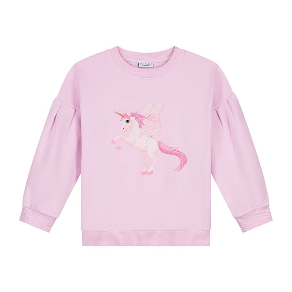 MARSHMALLOW UNICORN SWEATER FLUFFY PINK