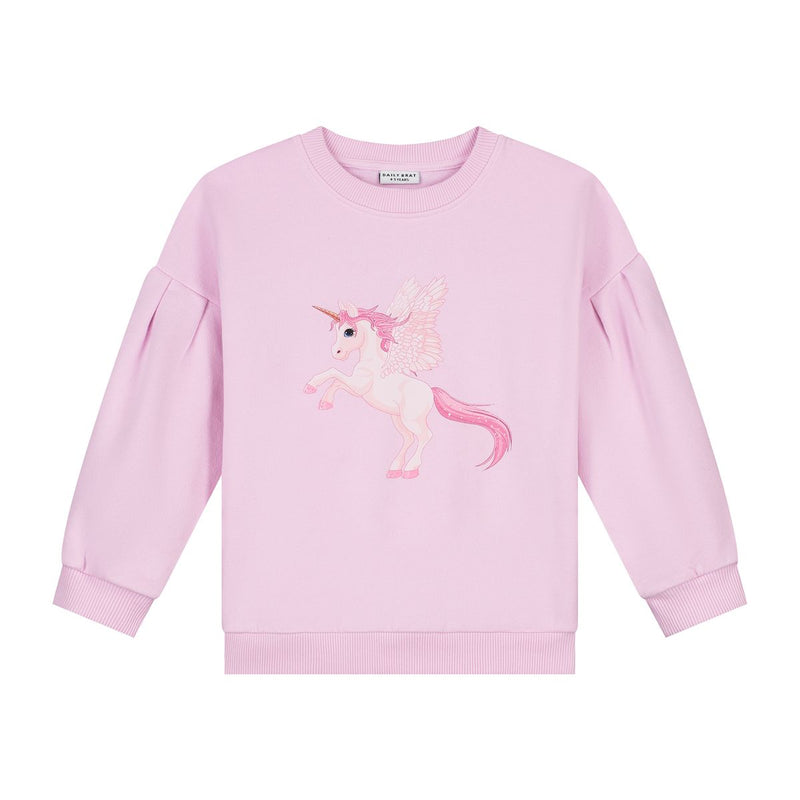 MARSHMALLOW UNICORN SWEATER FLUFFY PINK