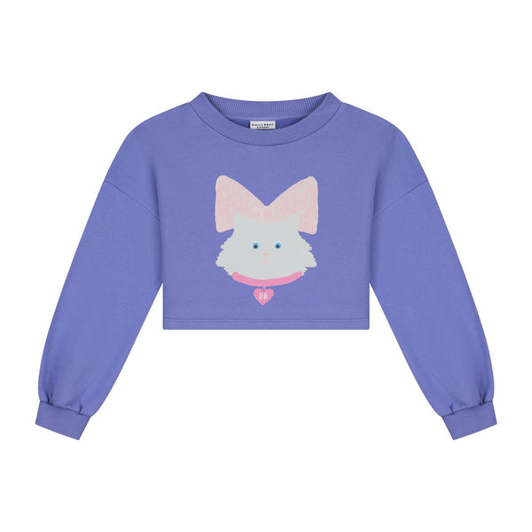 KITTY CAT CROPPED SWEATER PANSI PARASIDE