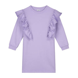 GALORE SWEAT DRESS LILACLOVE
