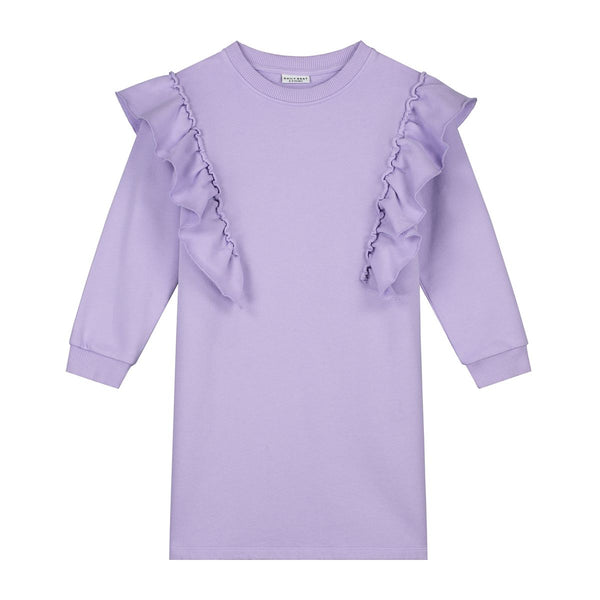 GALORE SWEAT DRESS LILACLOVE