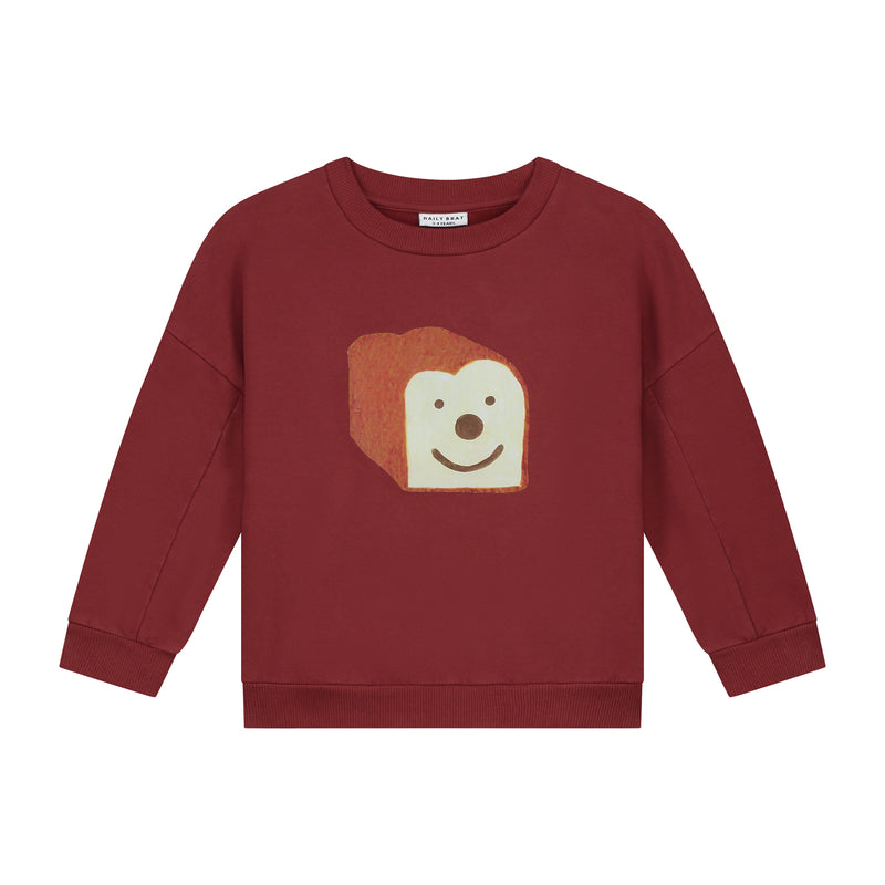 DAILY BREAD SWEATER FIRED BRICK