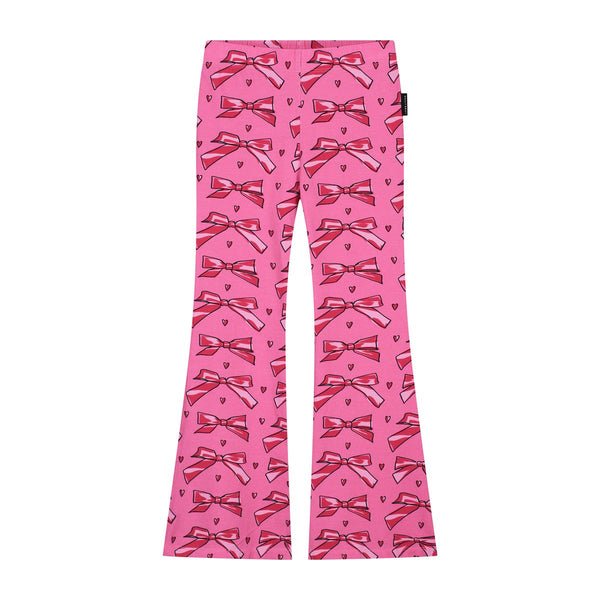 LOVE BOW FLARED PANSI PINK