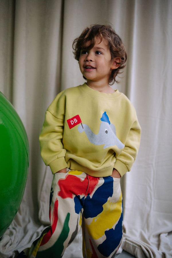 ELEPHUNK SWEATER LUSH LEMONADE