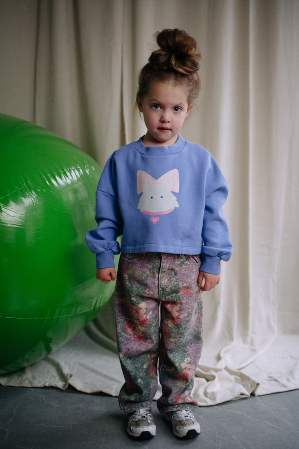 CHEECKY FLOWER JEANS POPPY