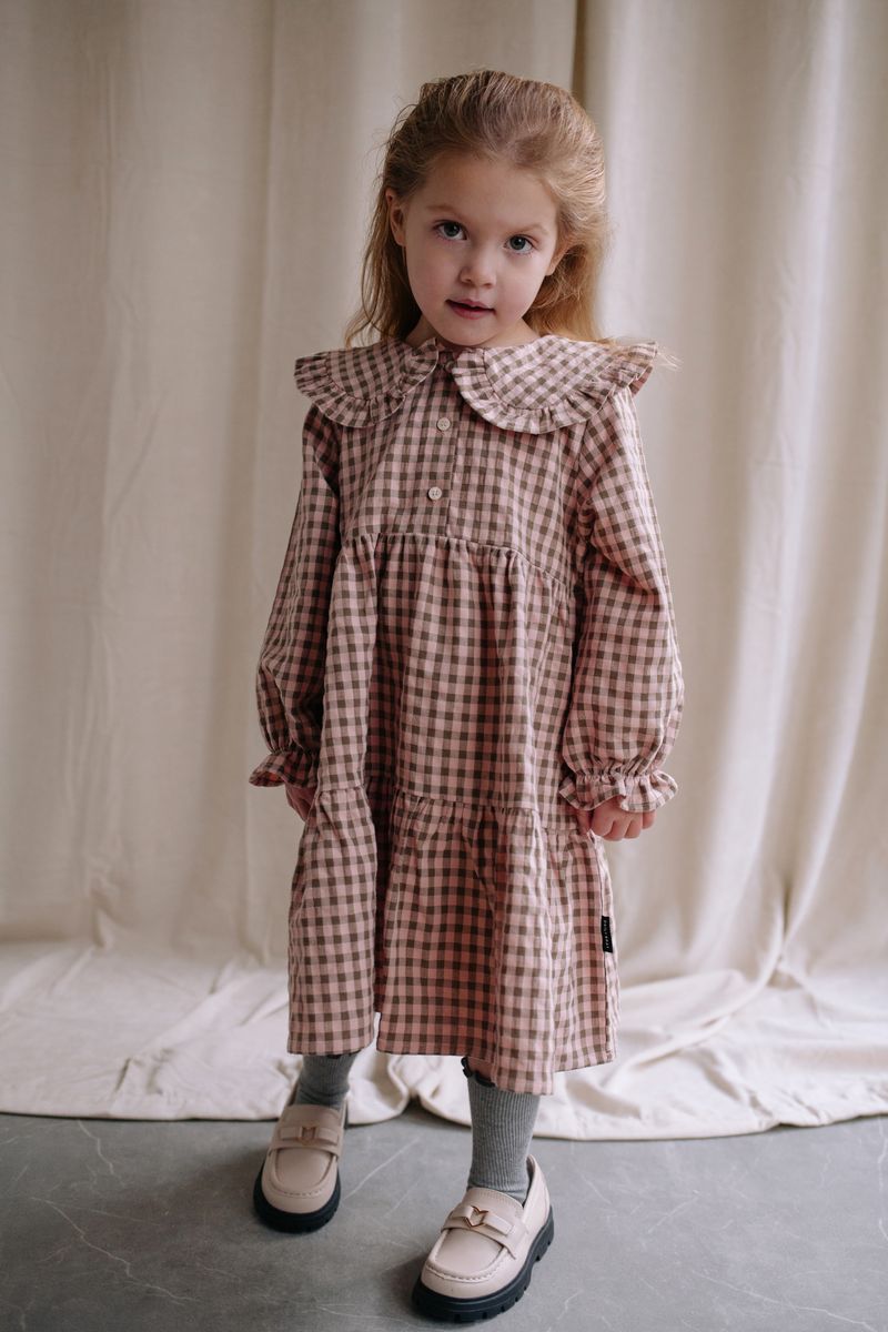 SNUGGLEPUFF HEART DRESS ROSE