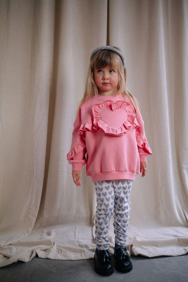 LALALOVE SWEATER STRAWBERRY PINK