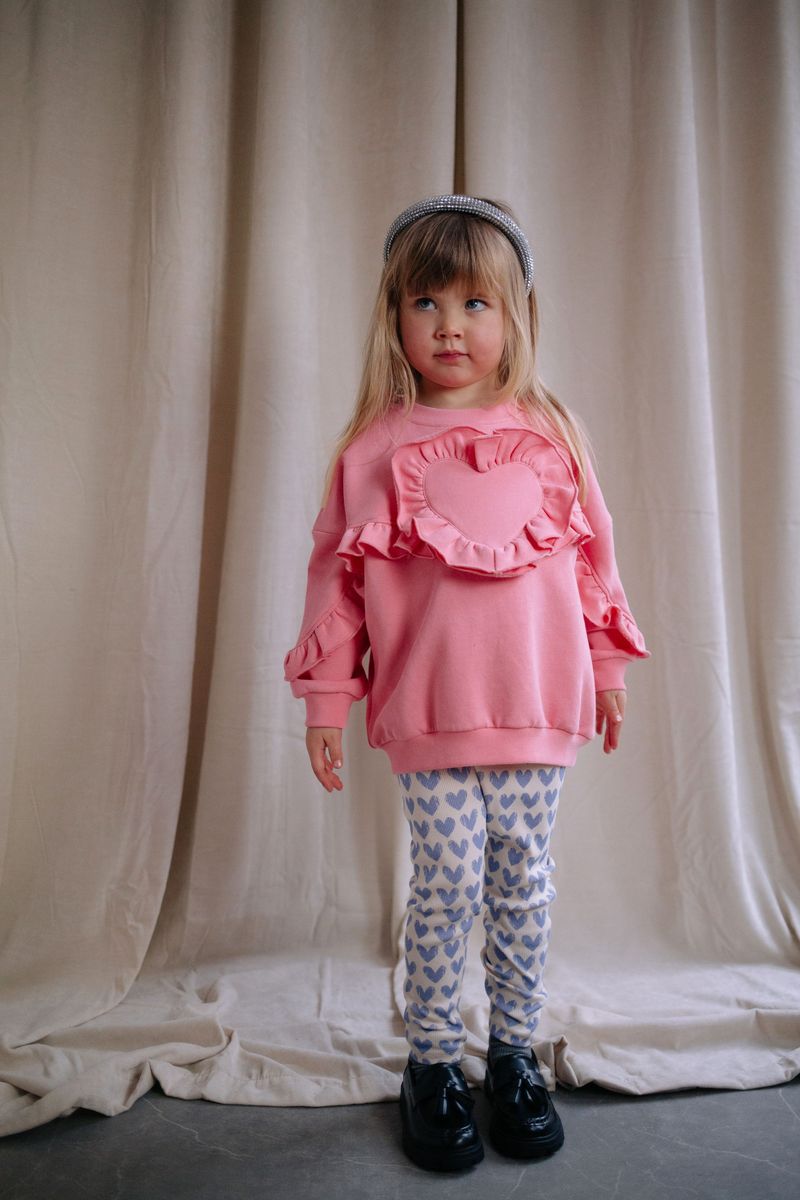 LALALOVE SWEATER STRAWBERRY PINK