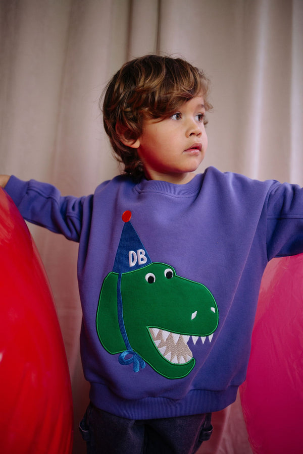 DAFFY DINO SWEATER PANSI PARADISE