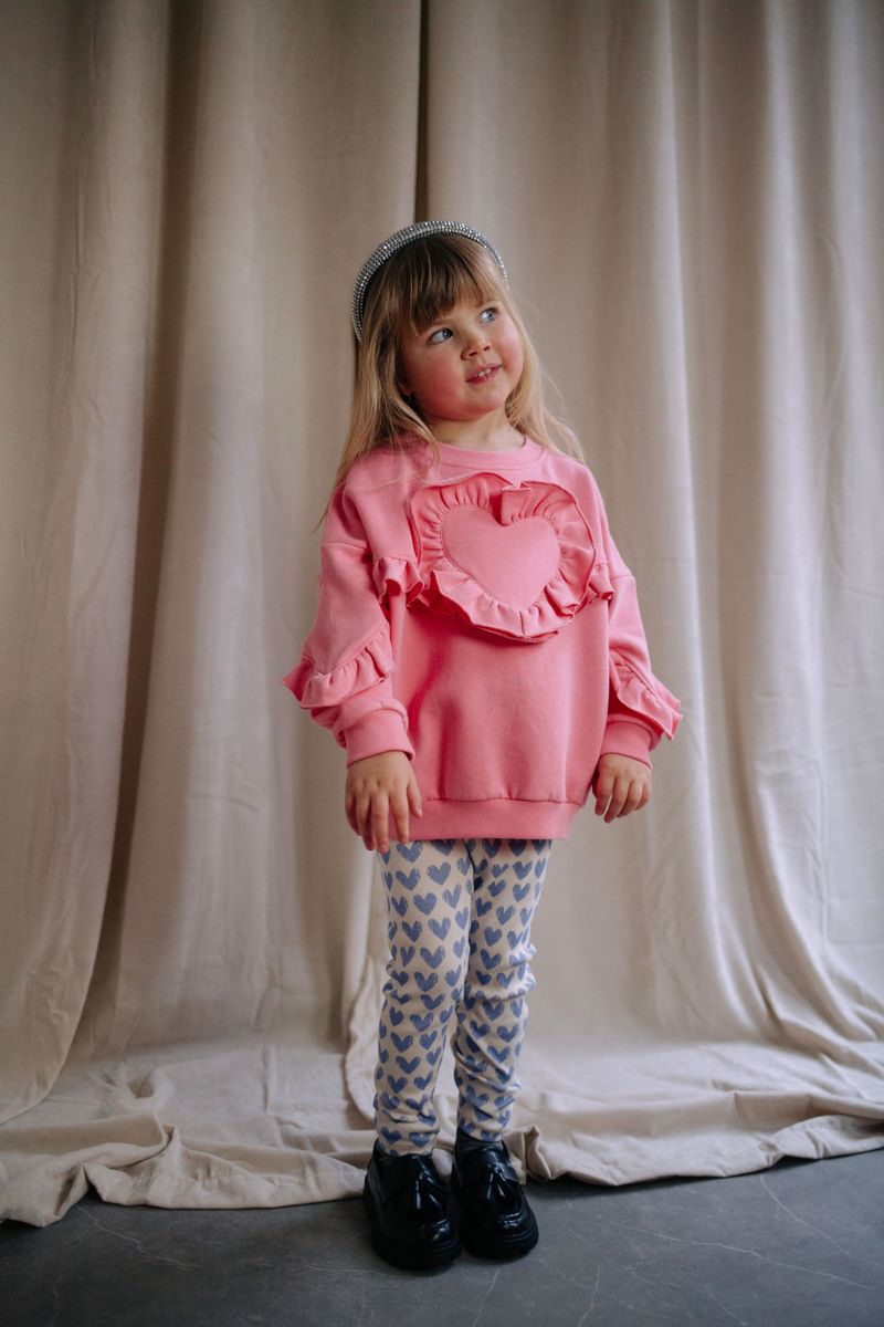 LALALOVE SWEATER STRAWBERRY PINK