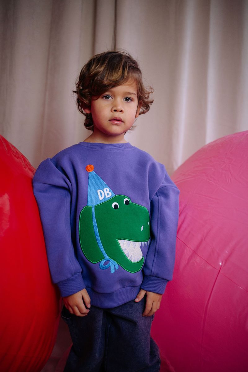 DAFFY DINO SWEATER PANSI PARADISE