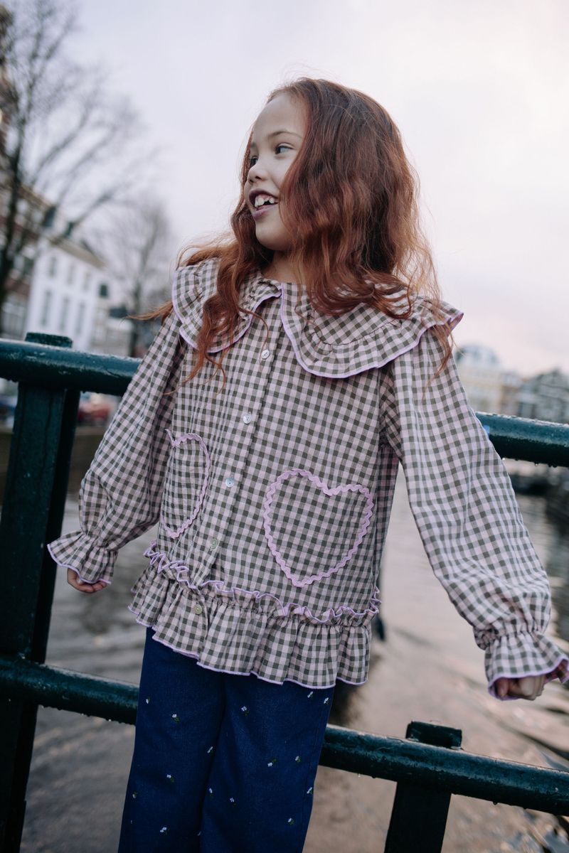 SNUGGLEPUF HEART TOP ROSEWOOD