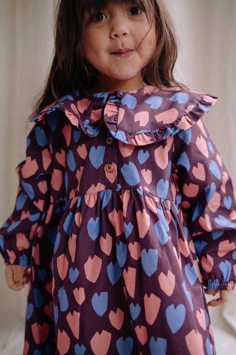 GLOSSY HEART DRESS SWEETHEARTS