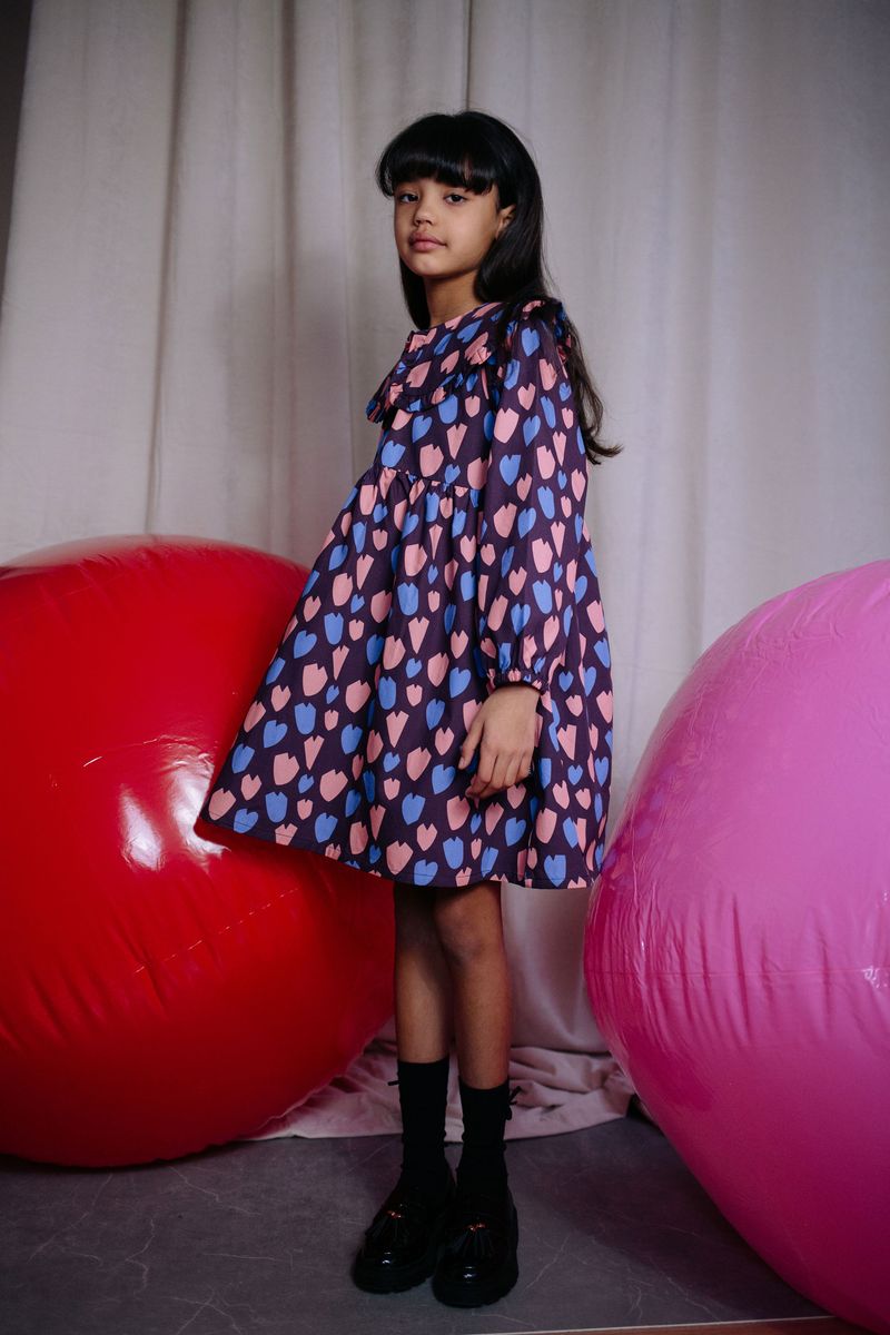 GLOSSY HEART DRESS SWEETHEARTS