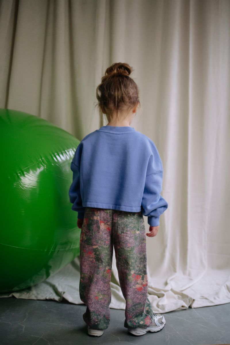 CHEECKY FLOWER JEANS POPPY