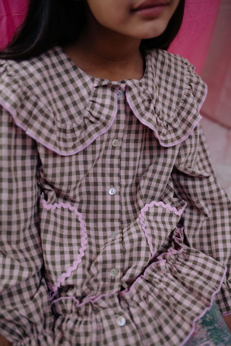 SNUGGLEPUF HEART TOP ROSEWOOD