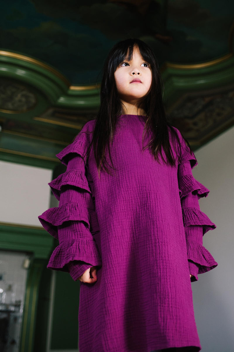 LOLLYPOP DRESS MAGNETA  PURPLE