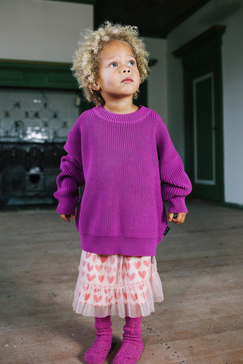 BLAISE KNITTED SWEATER CANDY COUTURE