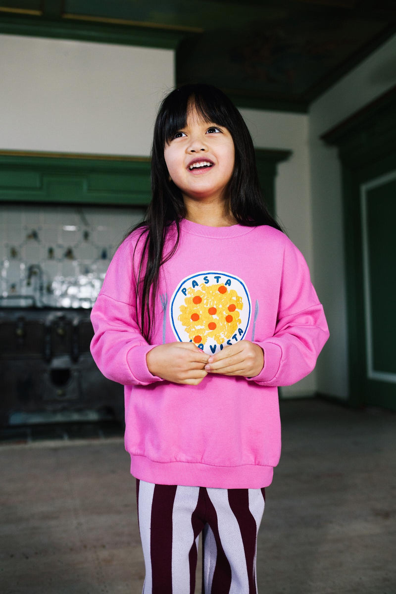 PASTA LA VISTA SWEATER BUBBLEGUM BLISS