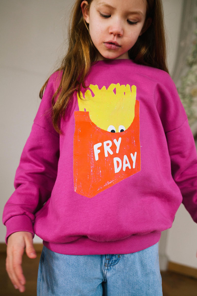 FRY-DAY SWEATER LAVISH HAZE