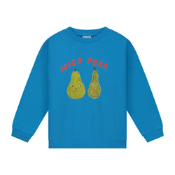 NICE PEAR SWEATER BLUEBIRD BLISS