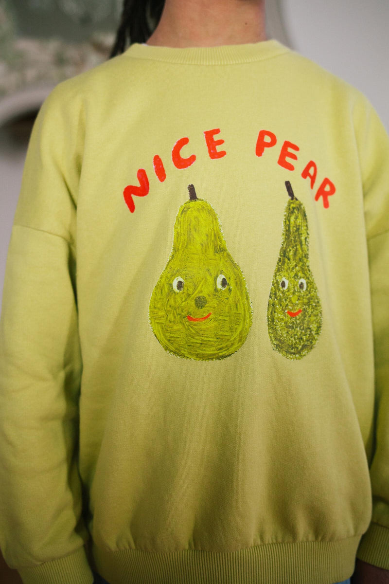 NICE PEAR SWEATER LUSH LEMONADE