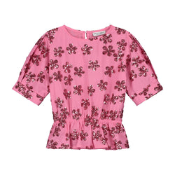 SPRINKLE FLOWER SHIRT SOFT WINKLE