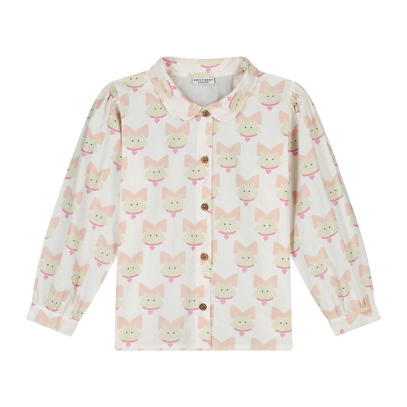 KITTY CAT BLOUSE PINKESQUE
