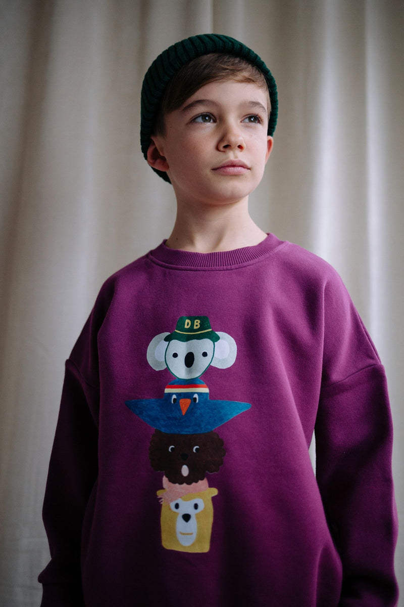 WOBBLE TOTEM SWEATER SKY LINE SERNADE