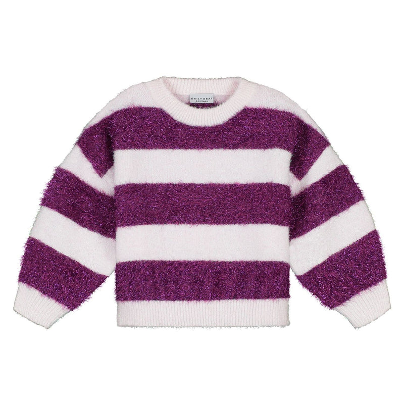 TWINKLE STRIPED SWEATER GLITTERDUST