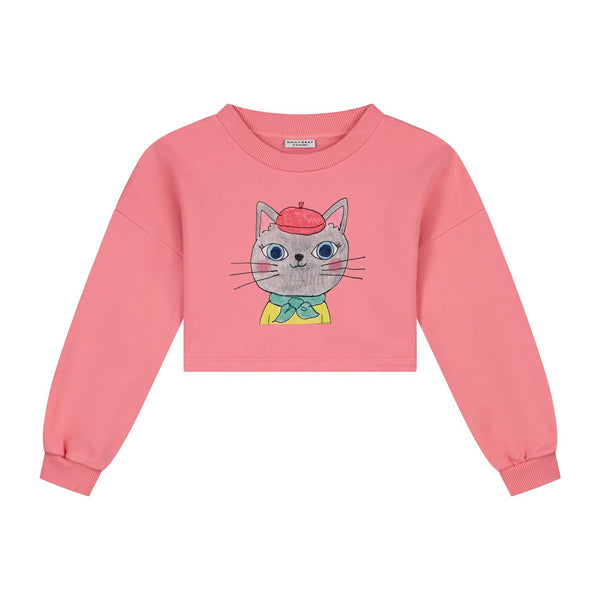 DOLLY PURRTON SWEATER STRAWBERRY PINK