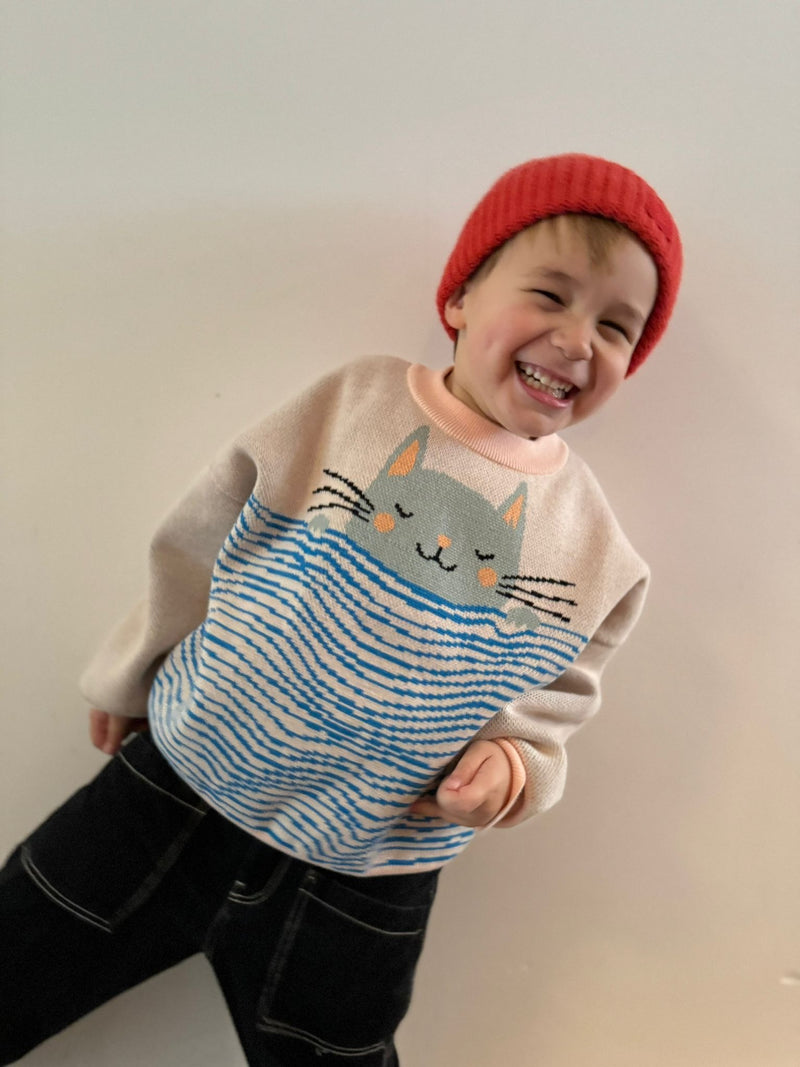 FLUFFINGTON KNITTED SWEATER SOFT NAPPY