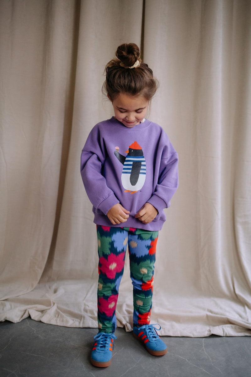 DAZZLING FLOWER PANTS WHISPER BLOOM