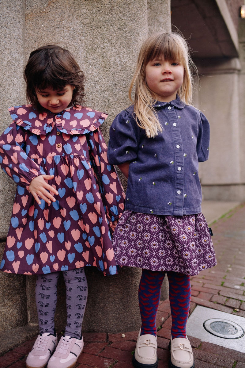 BRILLIANT BLOOM SKIRT GLITTERY FLOWER