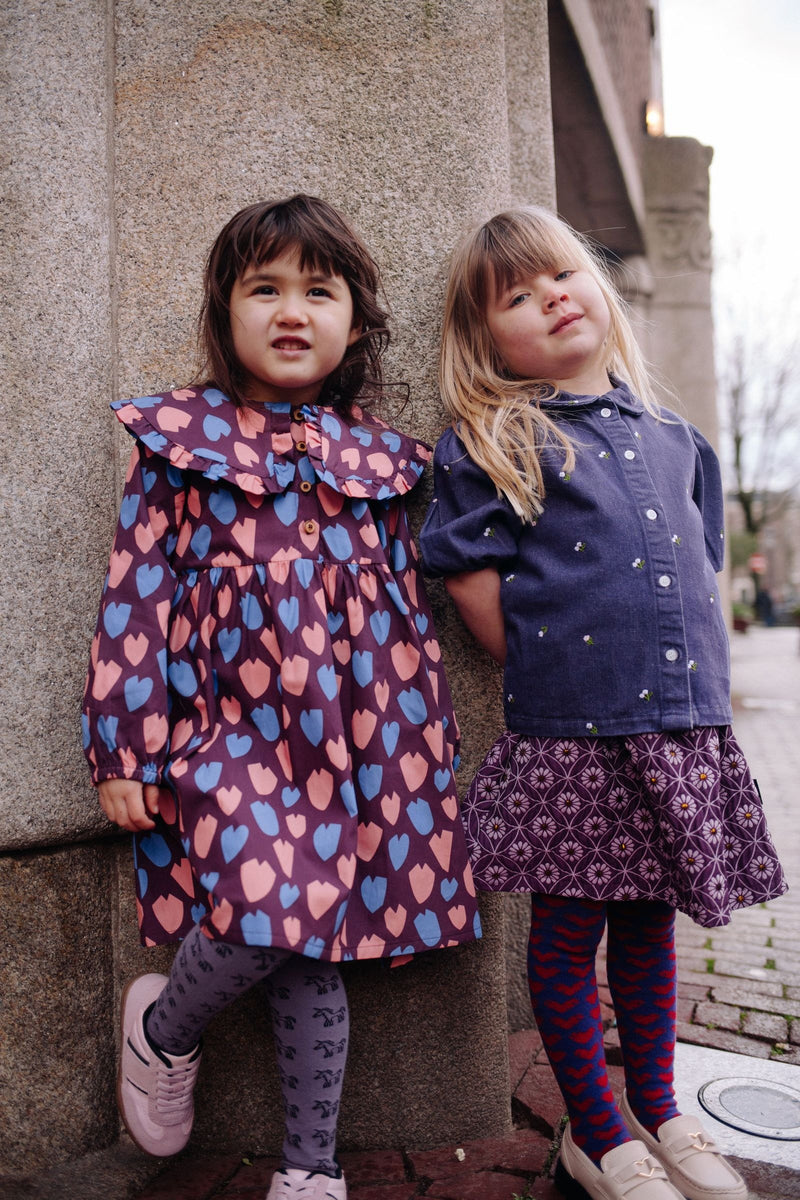 BRILLIANT BLOOM SKIRT GLITTERY FLOWER