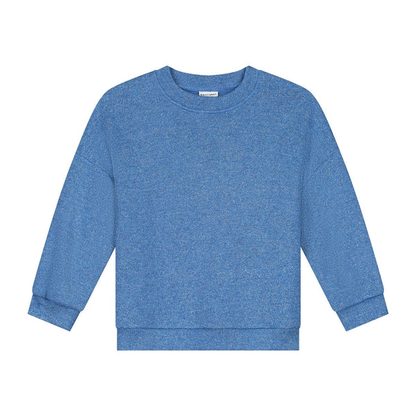 POPPY GLITTER SWEATER GLORIOUS BLUE