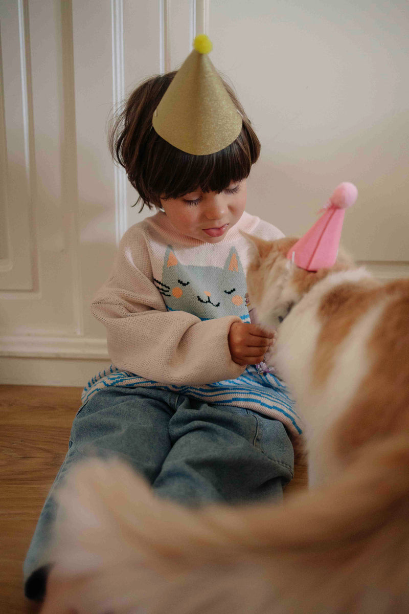 FLUFFINGTON KNITTED SWEATER SOFT NAPPY