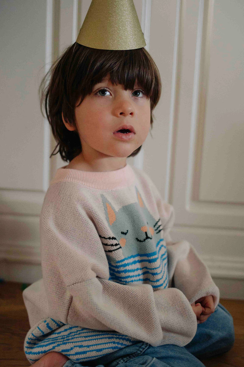 FLUFFINGTON KNITTED SWEATER SOFT NAPPY