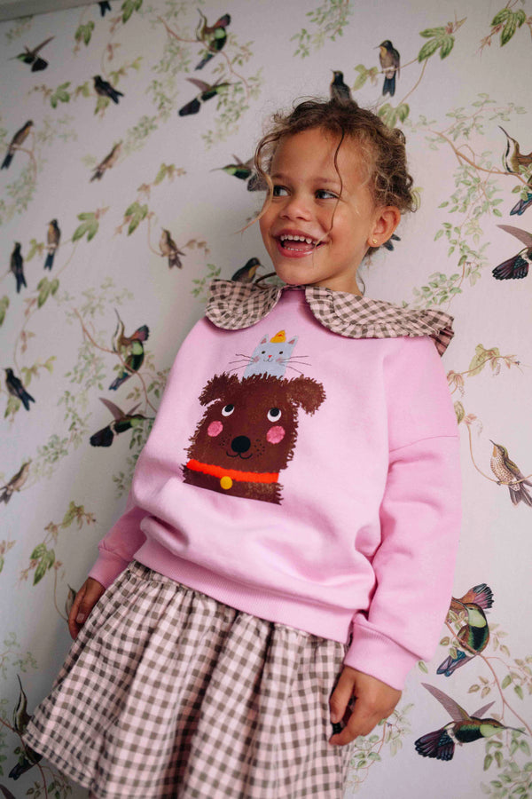 MEOWSIE SWEATER ROSE RADIANCE