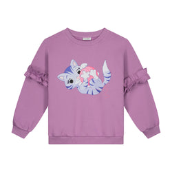 MEOW SWEATER LILAVENDER