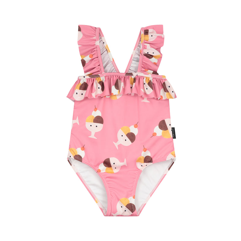 ELSIE ICE CREAM SWIMSUIT CHATEAU PINK